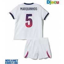 Paris Saint-Germain Marquinhos #5 Gostujuci Dres za djecu 2026-27 Kratak Rukav (+ Kratke hlače)